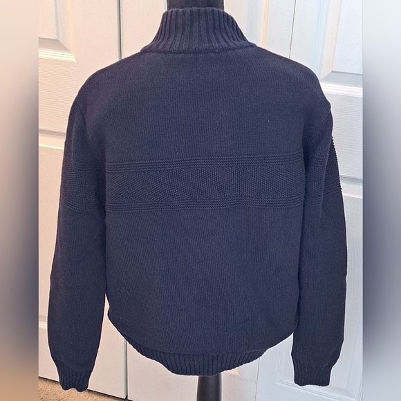 Boston Traders Blue Cable Knit Sweater Size M - Picture 3 of 7